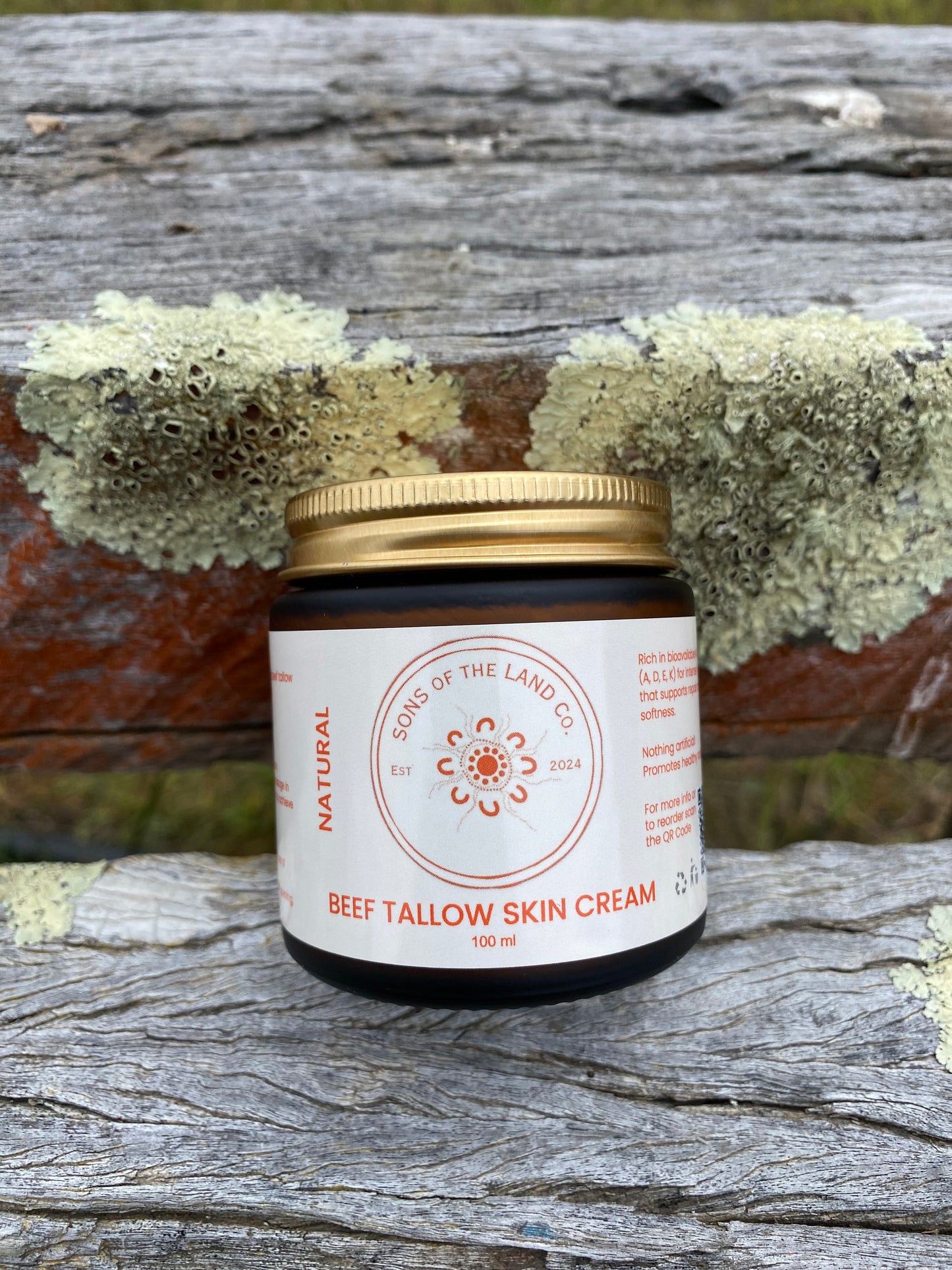 100% grass fed & finished Natural Tallow Cream - no Essential Oils