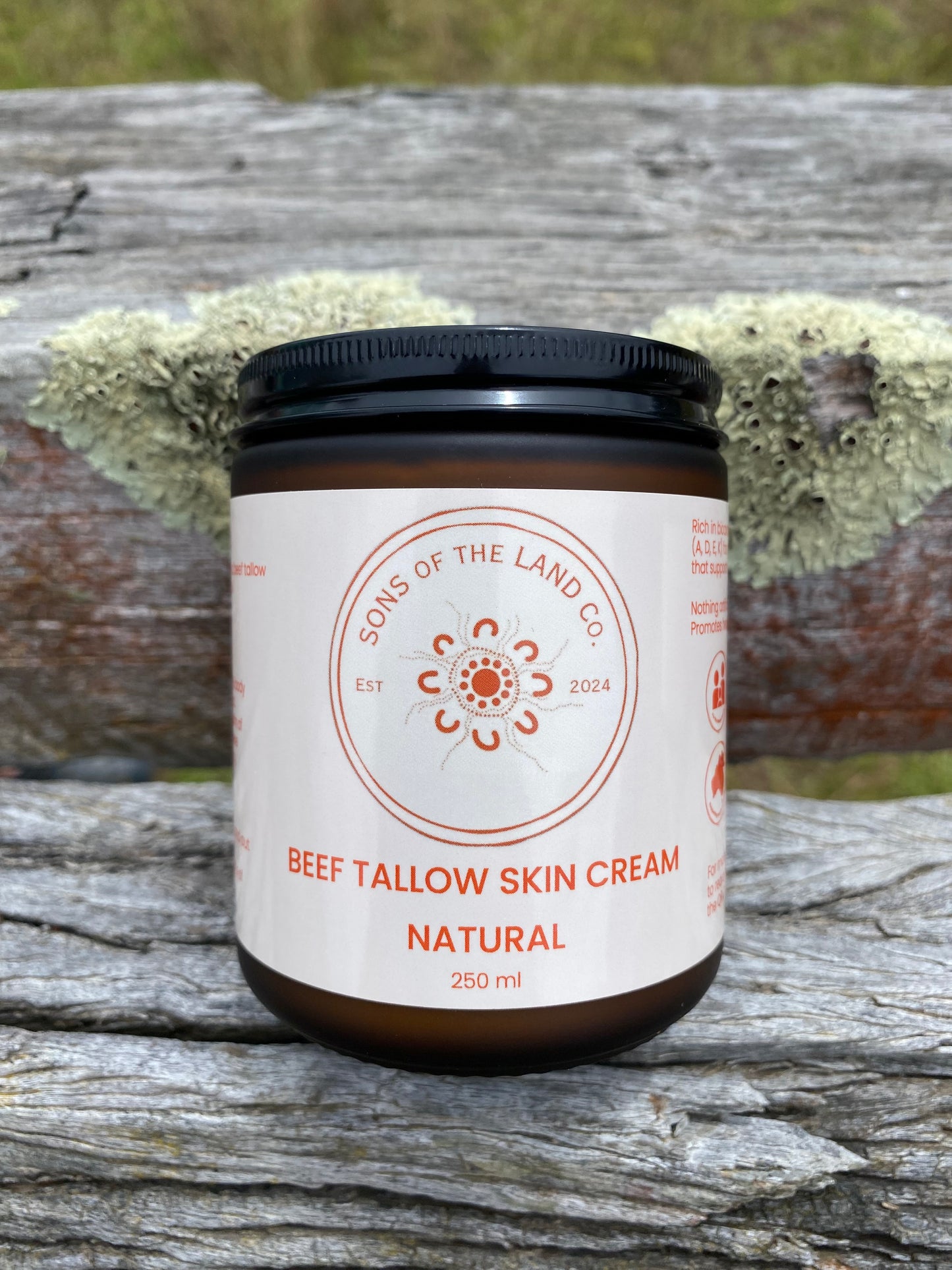 100% grass fed & finished Natural Tallow Cream - no Essential Oils