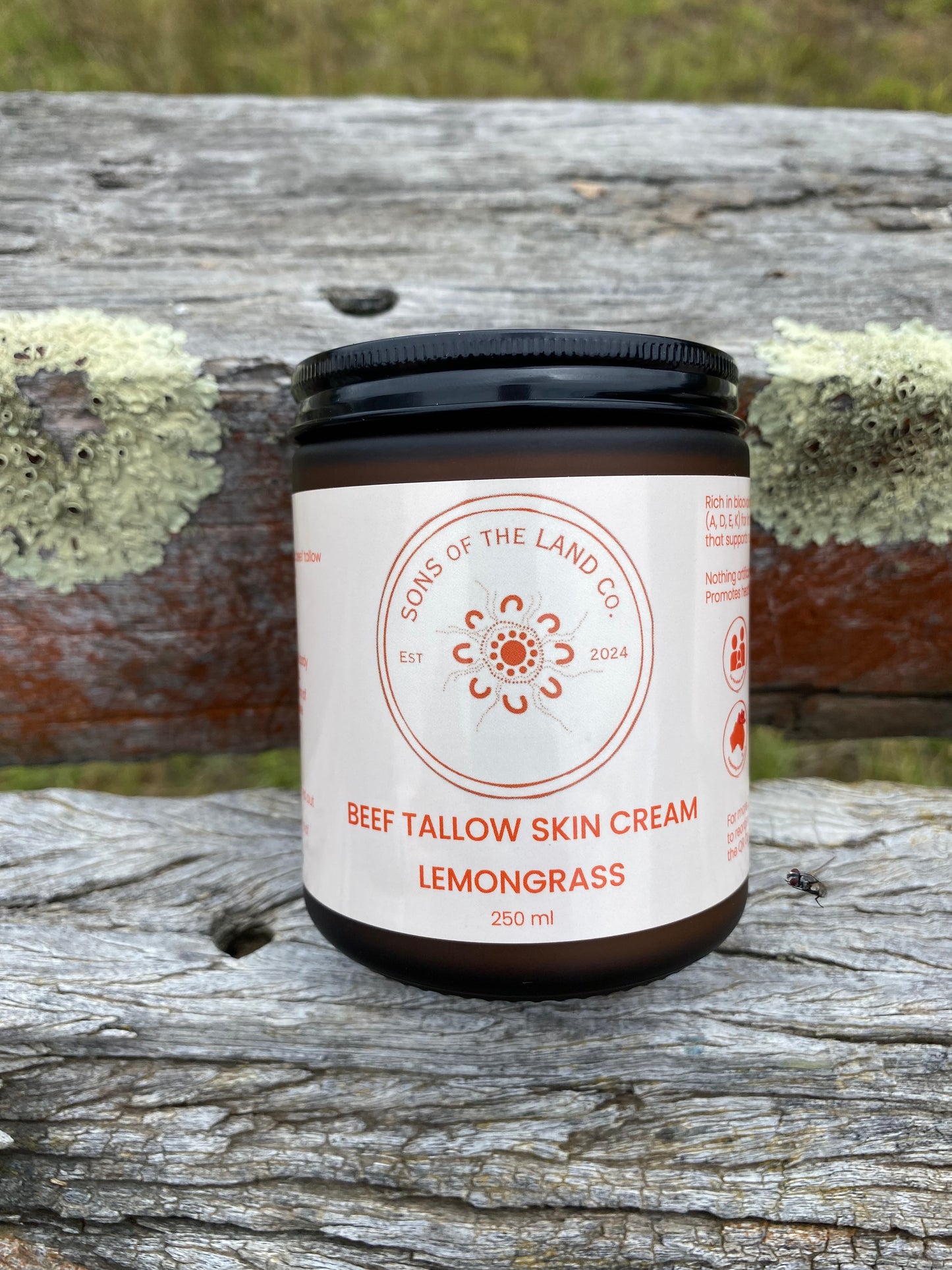 100% grass fed & finished Tallow Cream with Essential Oils