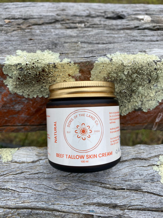 100% grass fed & finished Natural Tallow Cream - no Essential Oils
